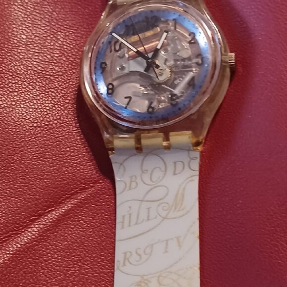 Vintage Swatch Skeletor Jellyfish Watch - Needs Battery - Picture 6 of 6